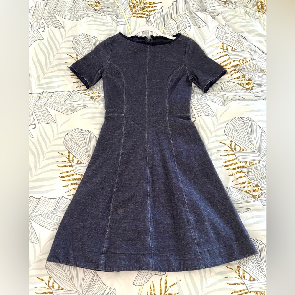 Banana Republic Denim Fit & Flare Dress - Picture 2 of 11